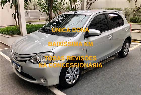 TOYOTA ETIOS 1.5 XS 16V FLEX 4P AUTOMÁTICO
